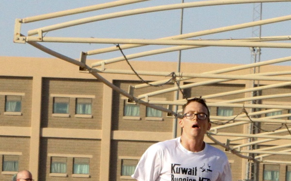 Army Marathon shadowed in Kuwait