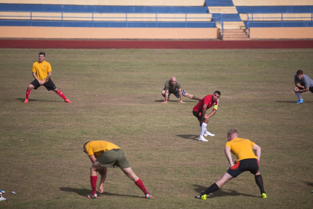 A Friendly Game of Soccer in Malaysia