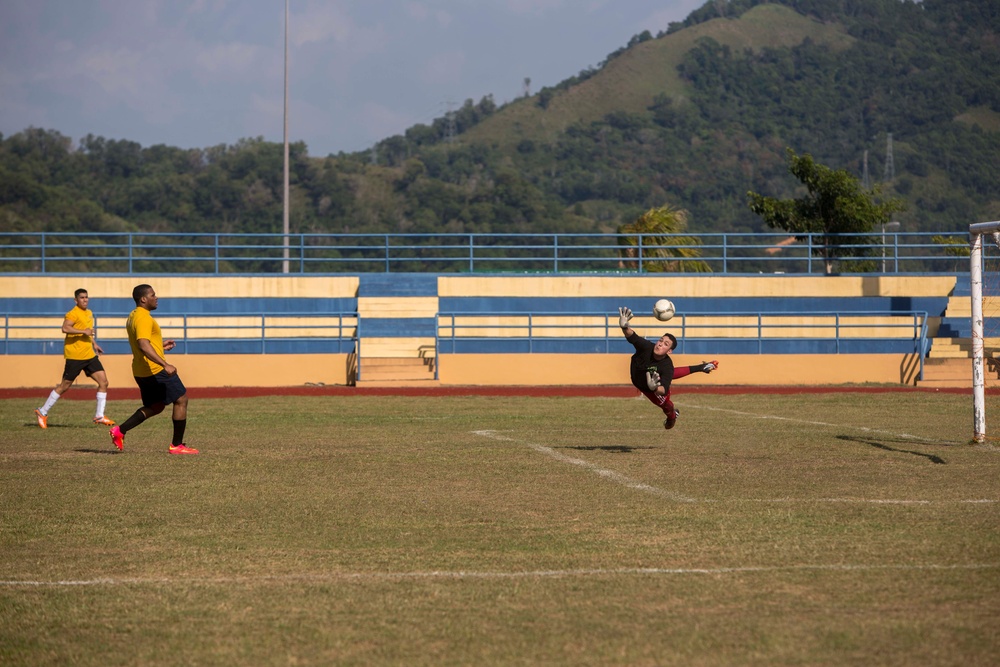 A Friendly Game of Soccer in Malaysia