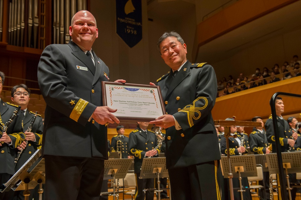 JMSDF Band receives prestigious Howard Citation