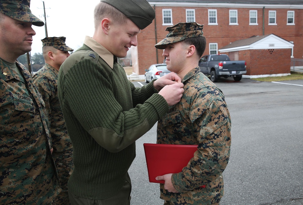 22nd MEU March promotions