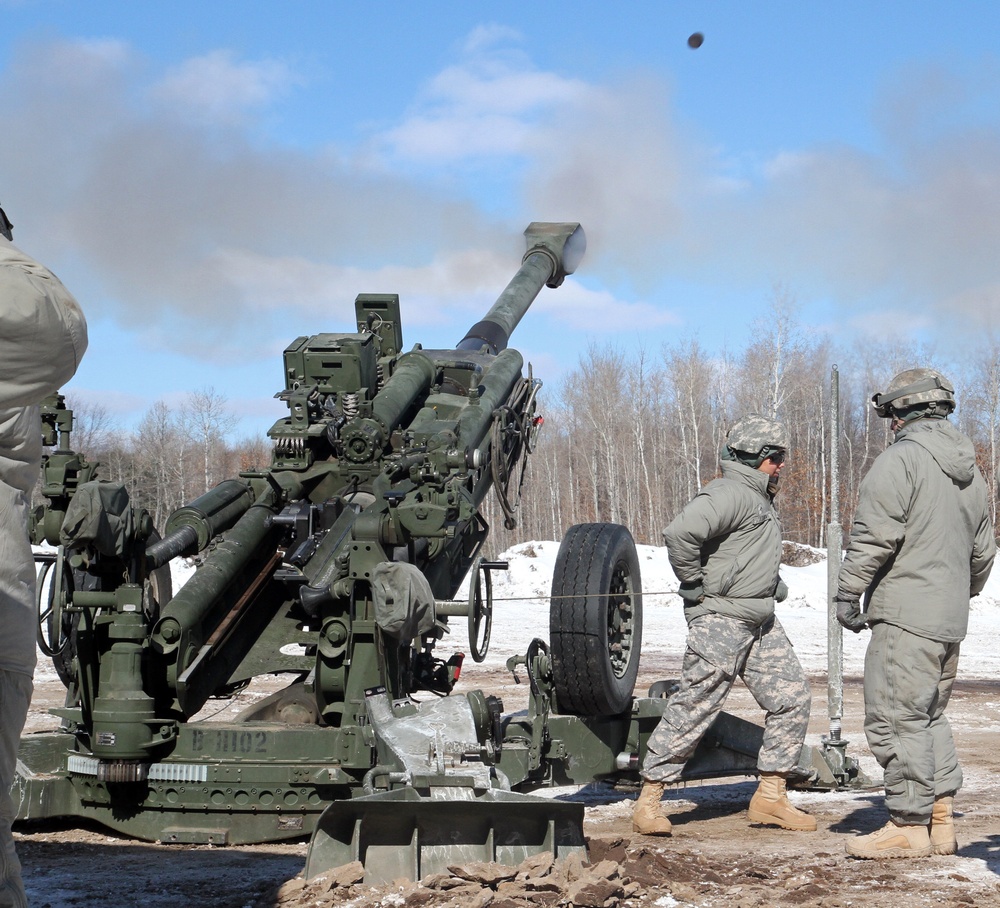 Michigan National Guard exercises proficiency during sub-zero cold weather training