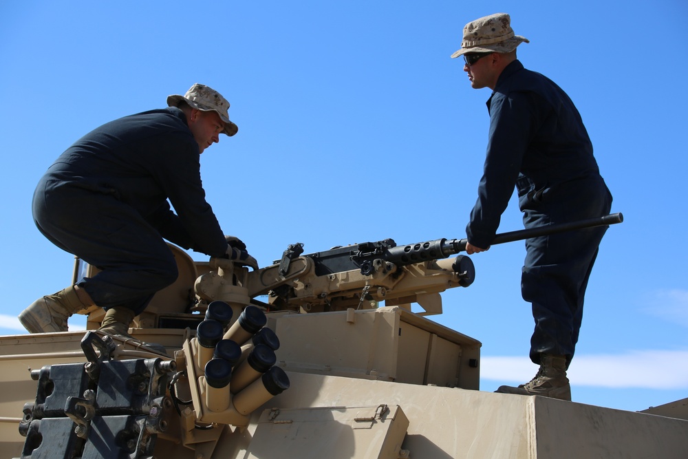 Integrated Task Force Tanks, LAVs prepare for assessment
