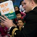 Sailors takes part in Read Across America in NYC