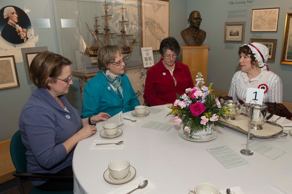 Museum Tea Party commemorates Treaty of Ghent, War of 1812