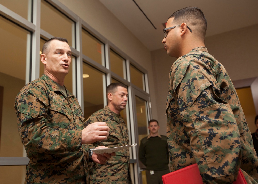 Cpl. Berrios-Velez Promotion Ceremony