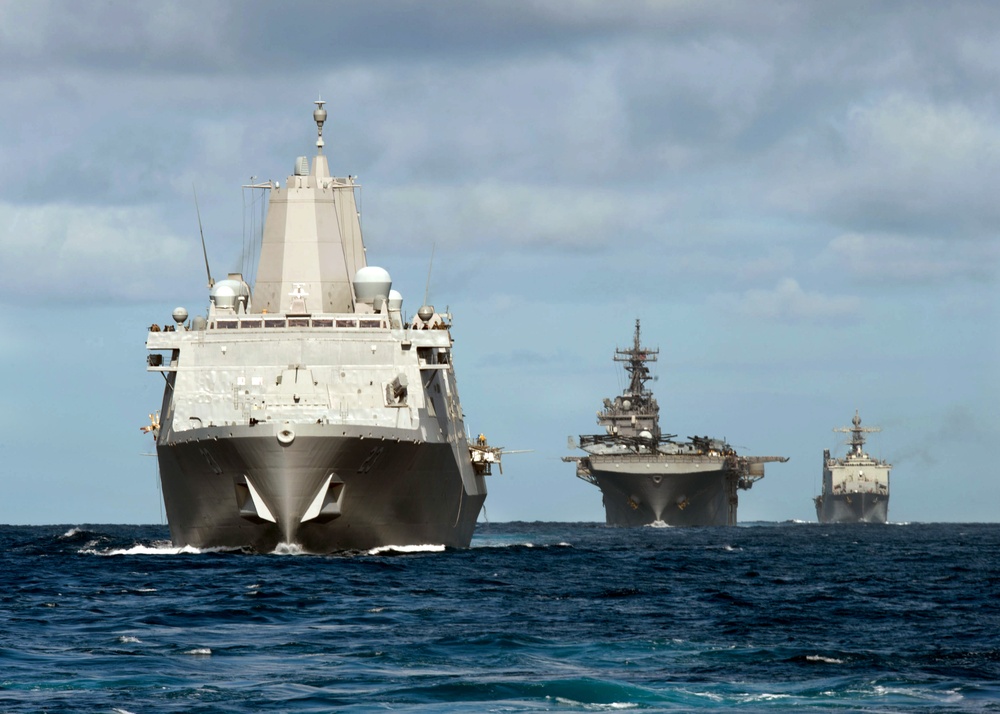 Simulated straits transit