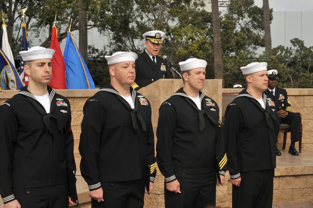 Sailor of the Year ceremony