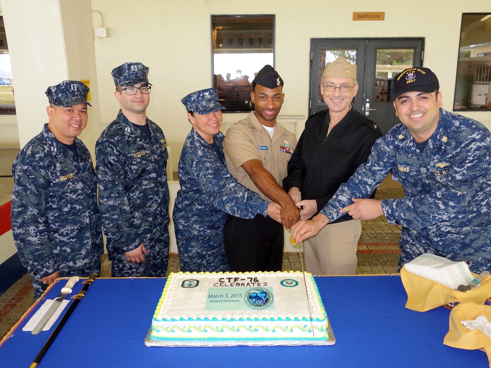 ESG  7/CTF 76 celebrates Navy Reserve centennial birthday