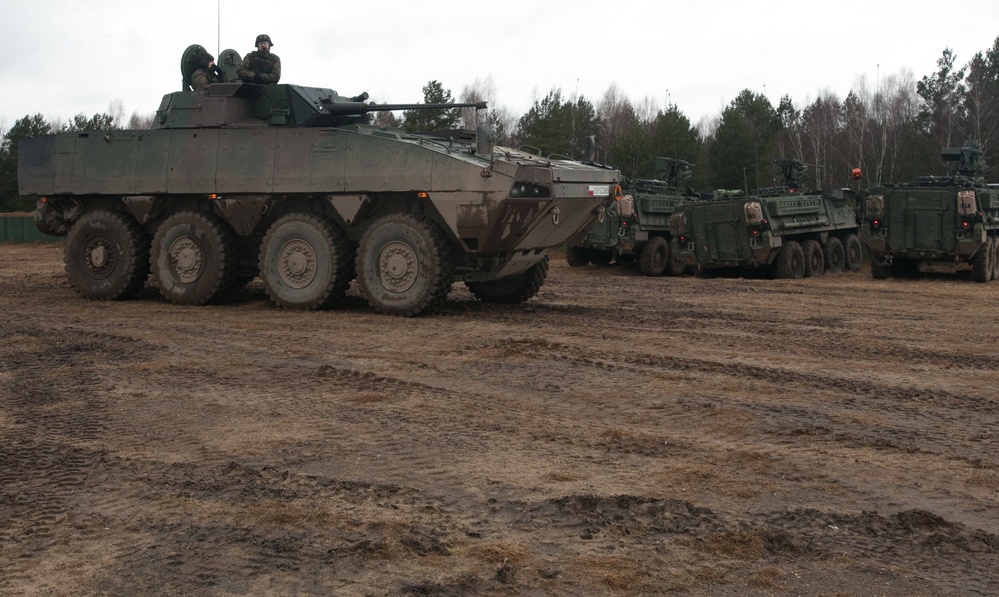 Polish, US forces prepare for live-fire exercise