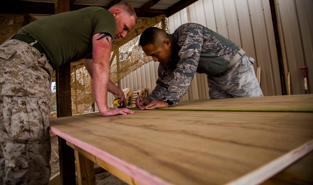 Working Dog Obstacle Build
