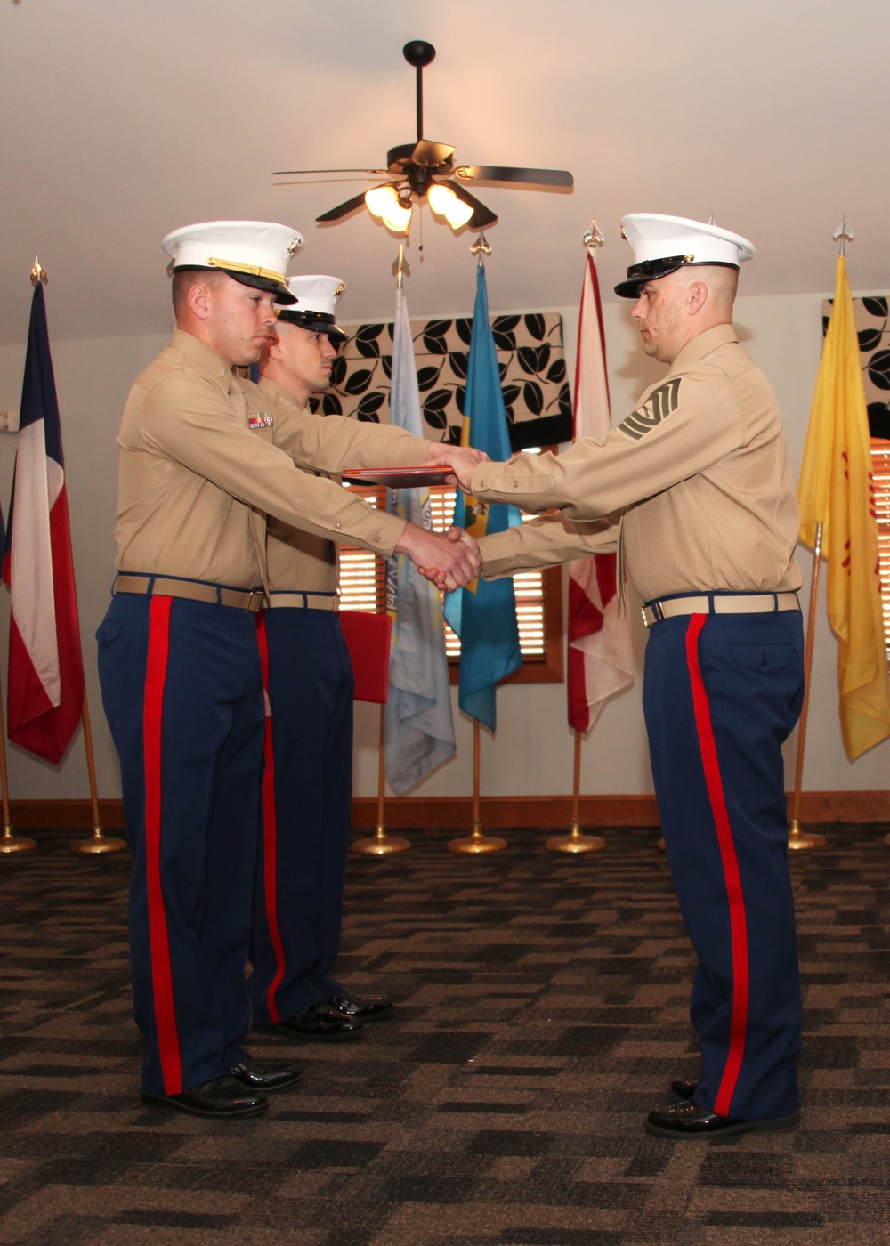 U.S. Marine Corps Master Sergeant Joseph Alessio Jr. Retirement Ceremony