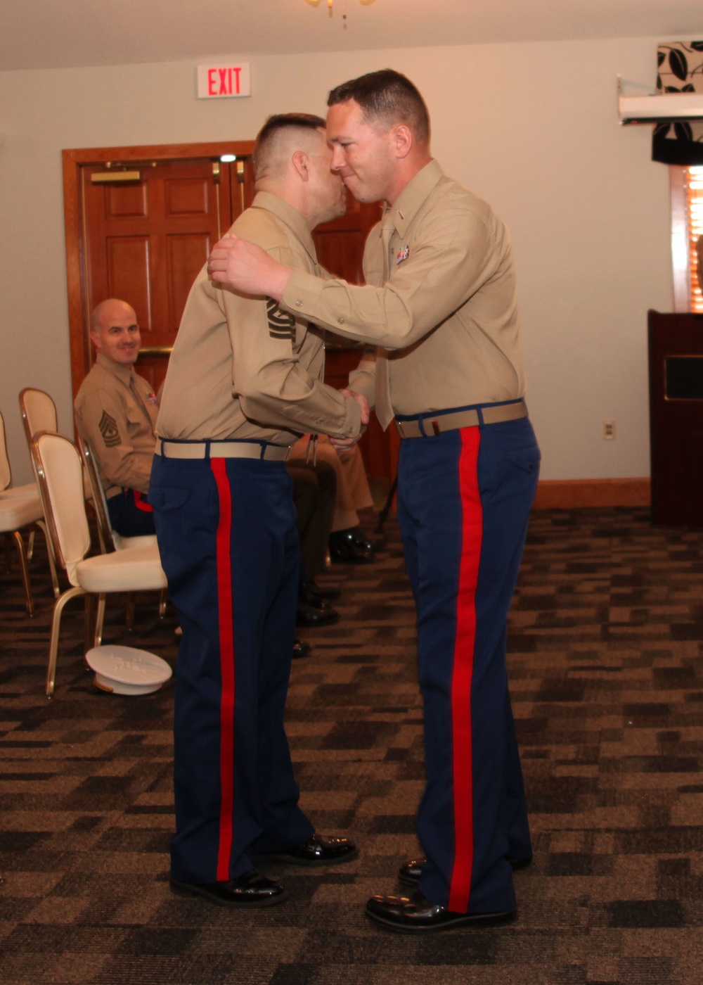 U.S. Marine Corps Master Sergeant Joseph Alessio Jr. Retirement Ceremony