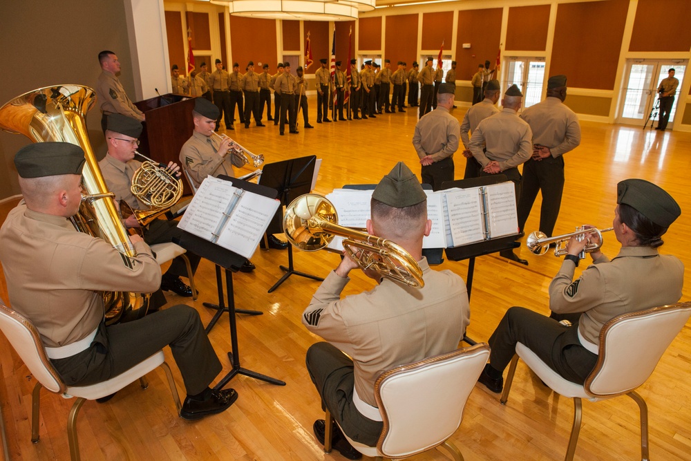 U.S. Marine Corps Chief Warrant Officer 4 Francisco C. Villegas Retirement Ceremony