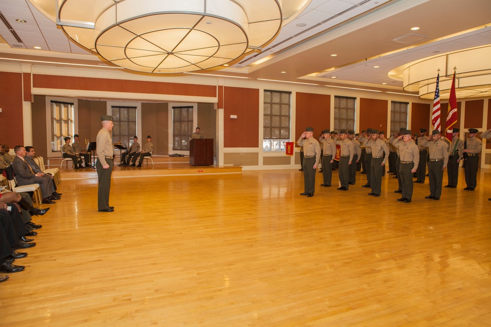 U.S. Marine Corps Chief Warrant Officer 4 Francisco C. Villegas Retirement Ceremony