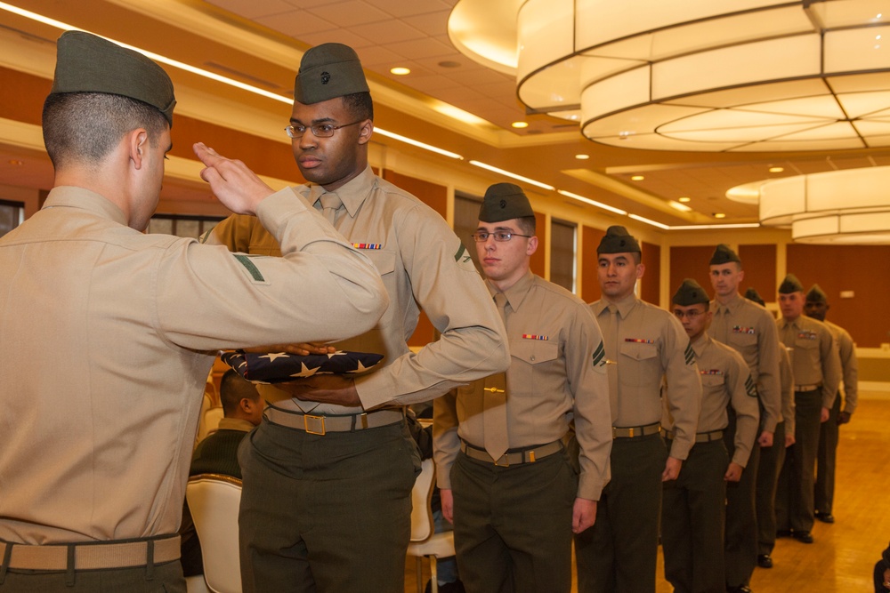 U.S. Marine Corps Chief Warrant Officer 4 Francisco C. Villegas Retirement Ceremony