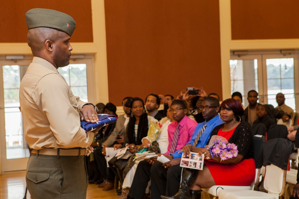 U.S. Marine Corps Chief Warrant Officer 4 Francisco C. Villegas Retirement Ceremony