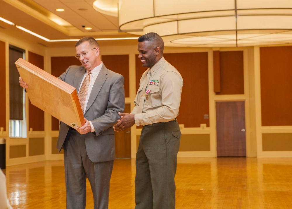 U.S. Marine Corps Chief Warrant Officer 4 Francisco C. Villegas Retirement Ceremony