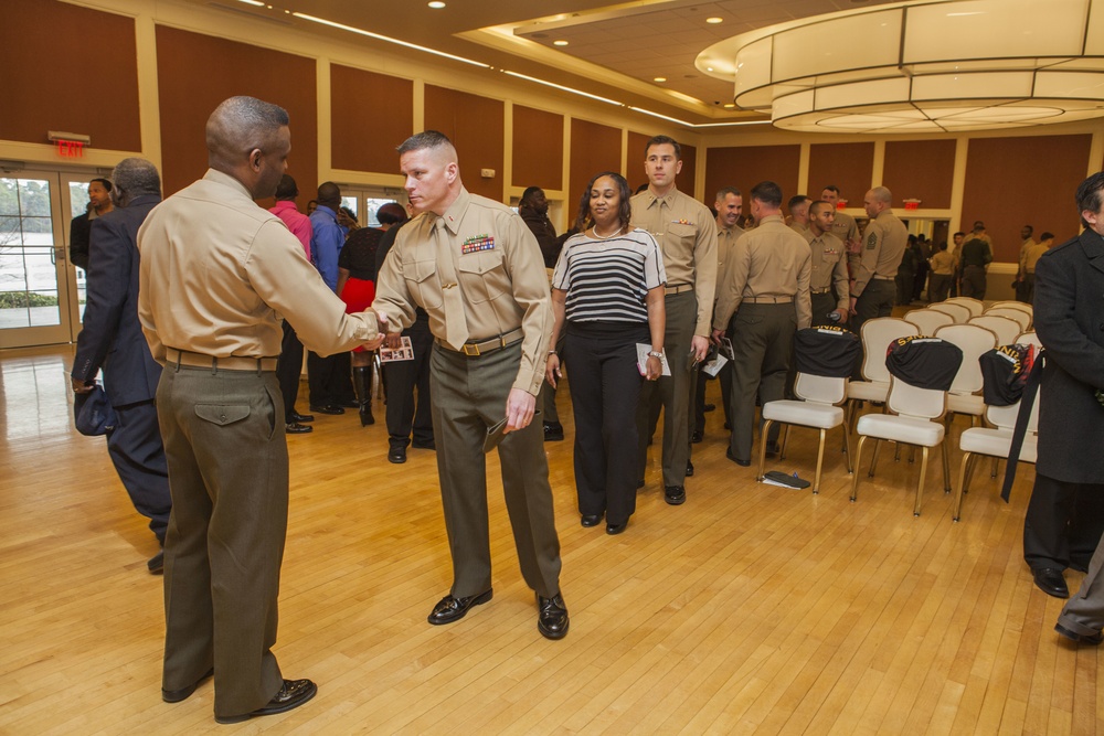 U.S. Marine Corps Chief Warrant Officer 4 Francisco C. Villegas Retirement Ceremony