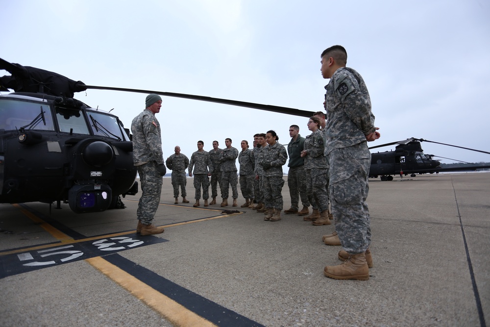 Vanderbilt ROTC visits 160th SOAR