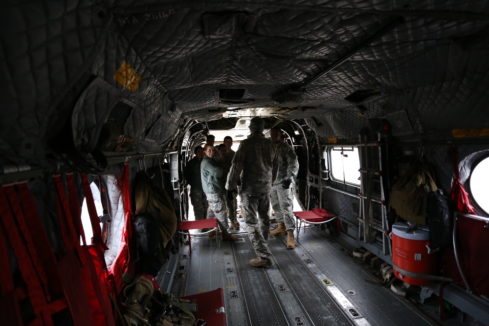 Vanderbilt ROTC visits 160th SOAR