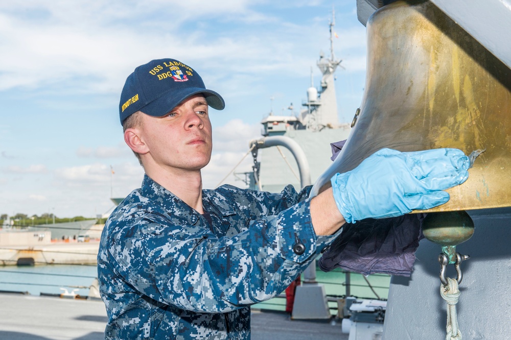 USS Laboon activity