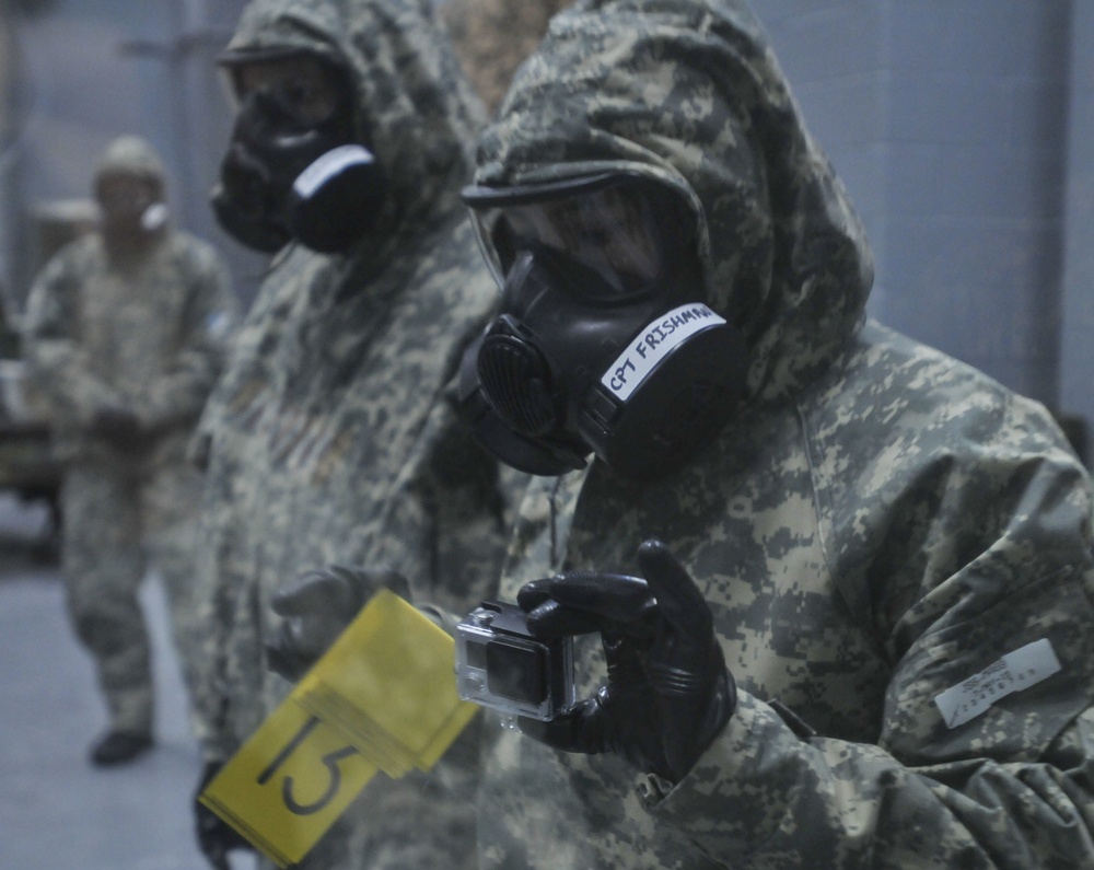 Falcons jump into Fort Leonard Wood, Conduct Chemical Training