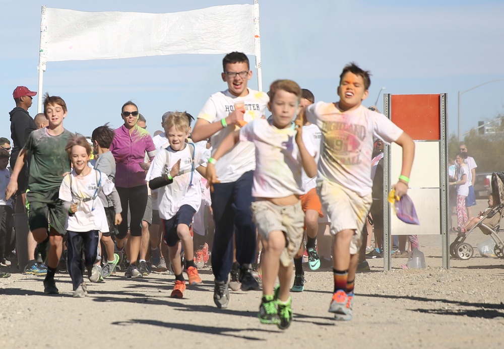 Condor Elementary holds first 5K Color Run