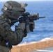 US Marines live-fire exercise at sea