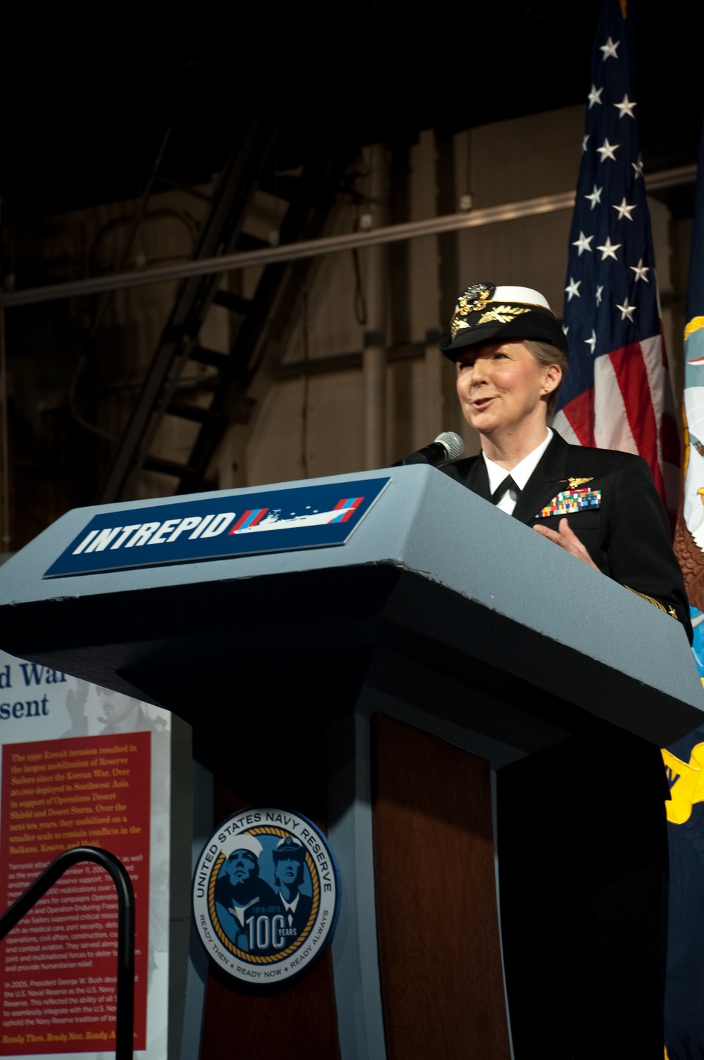 Navy Reserve celebrates centennial in New York City