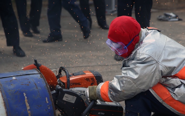 Thai, U.S. Aircraft Rescue Firefighters compete in Crash Crew Rodeo