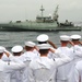 USS Sampson wreath laying ceremony