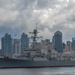 USS Spruance transits the San Diego Harbor