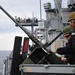 Live-fire exercise aboard USS Blue Ridge