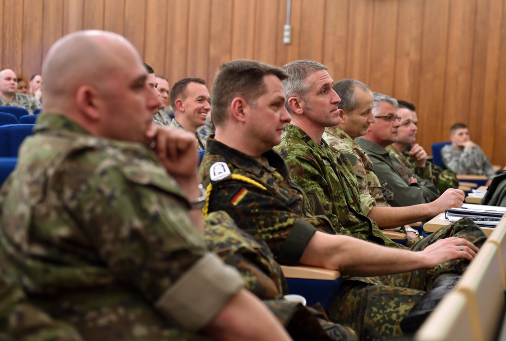 Enlisted European leaders attend first sergeant symposium