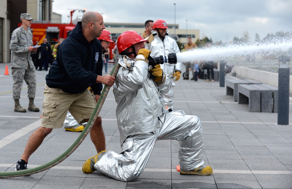Spangdahlem extinguishes Fire Muster Challenge