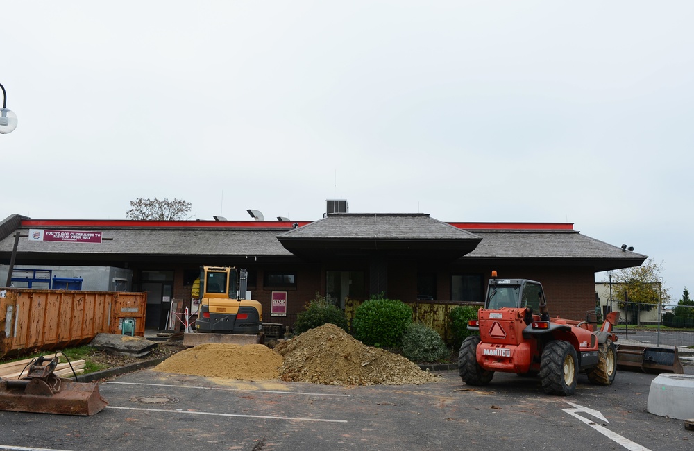Burger King construction