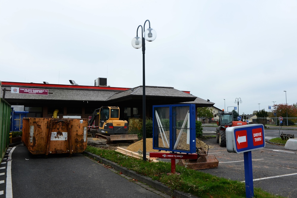 Burger King construction