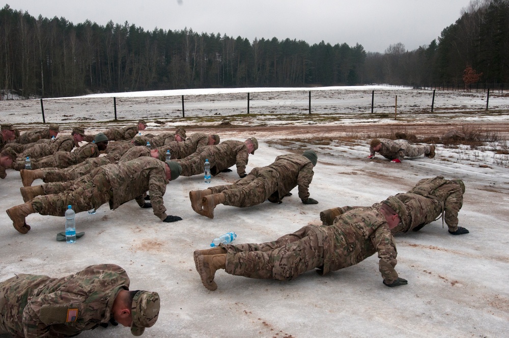 2d Cavalry Regiment Troopers aid Latvian youth camp