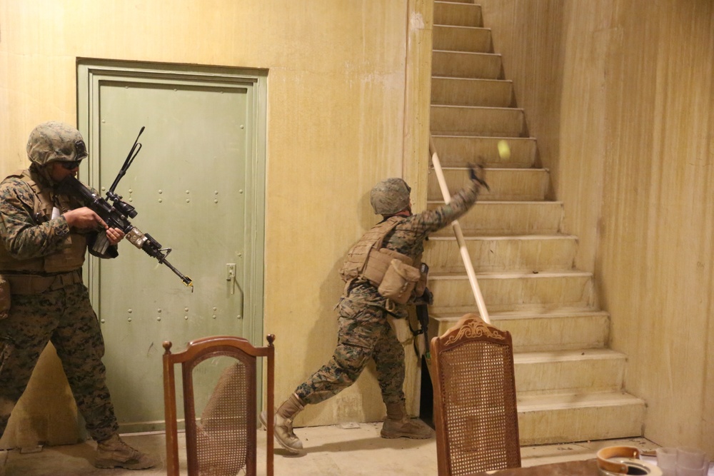 2nd CEB Marines further mission readiness with Infantry Immersion Trainer