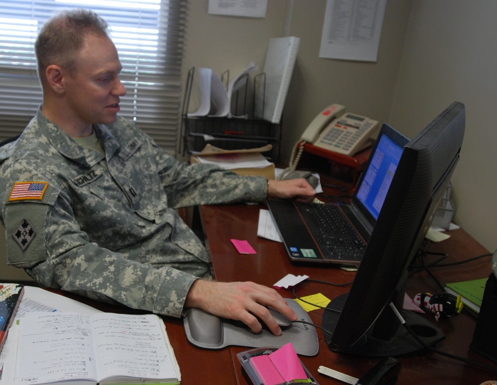 US Army South Soldier draws on military experience to write novels