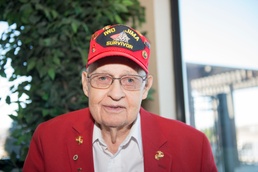 Reflections of Iwo Jima; Sergeant William "Bill" Schott; "I prayed hard, I dug deep and I ran fast."