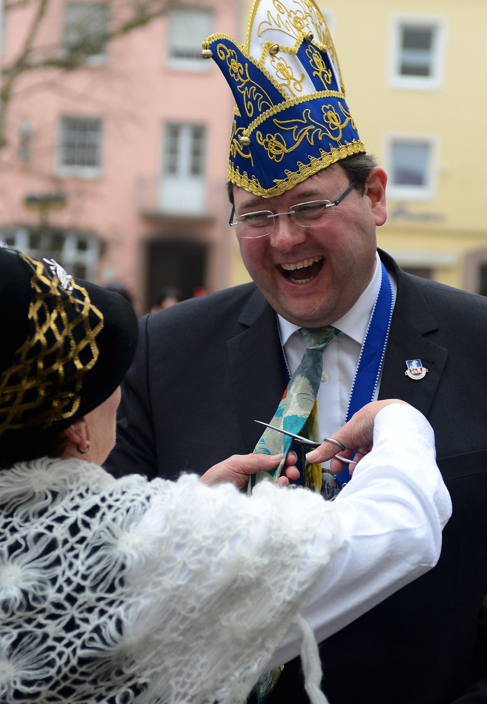 Leadership participates in local Fasching events