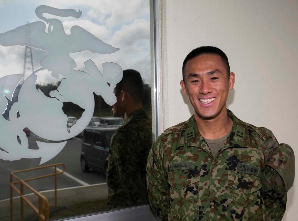 Japan Ground Self-Defense Force Officer joins US Marines for ITX