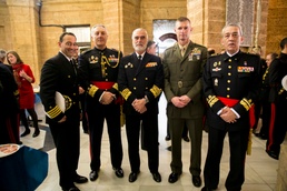 Brotherhood: Spanish Marines share birthday tradition with American Allies