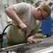 Aircraft structural maintenance Airmen make sparks fly