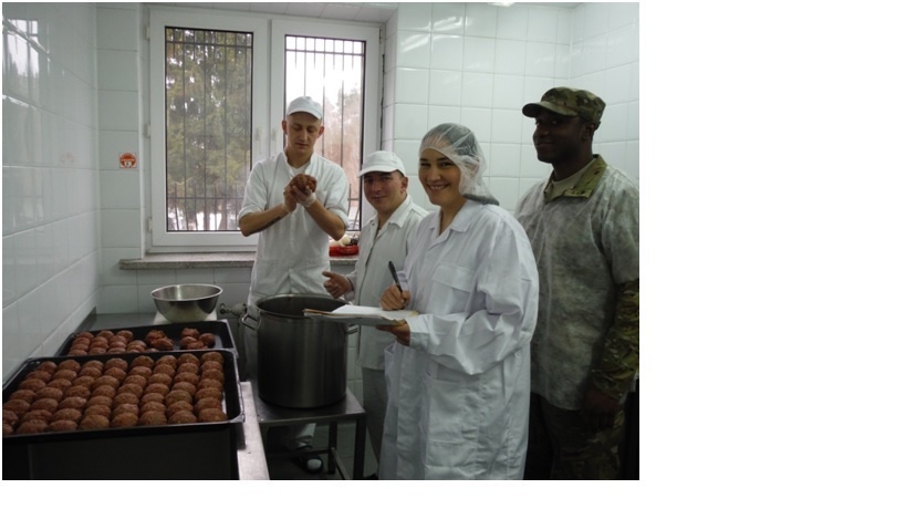 Observing food prep