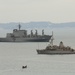 USS Patriot departs White Beach Naval Facility