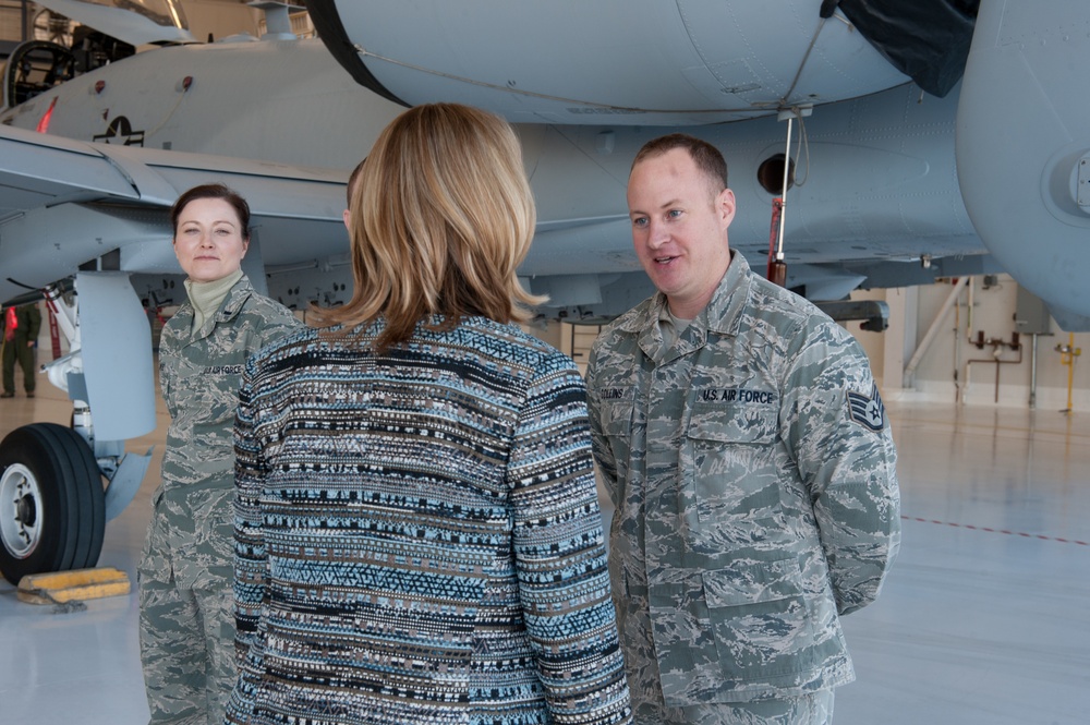 'Stay Focused' Secretary of the Air Force visits Idaho