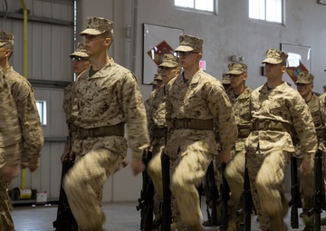 Parris Island recruits evaluated in Marine Corps Drill